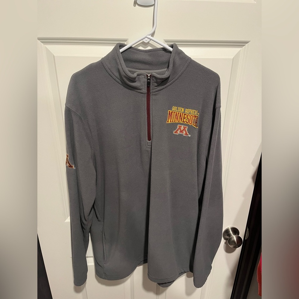 University of Minnesota fleece quarter zip